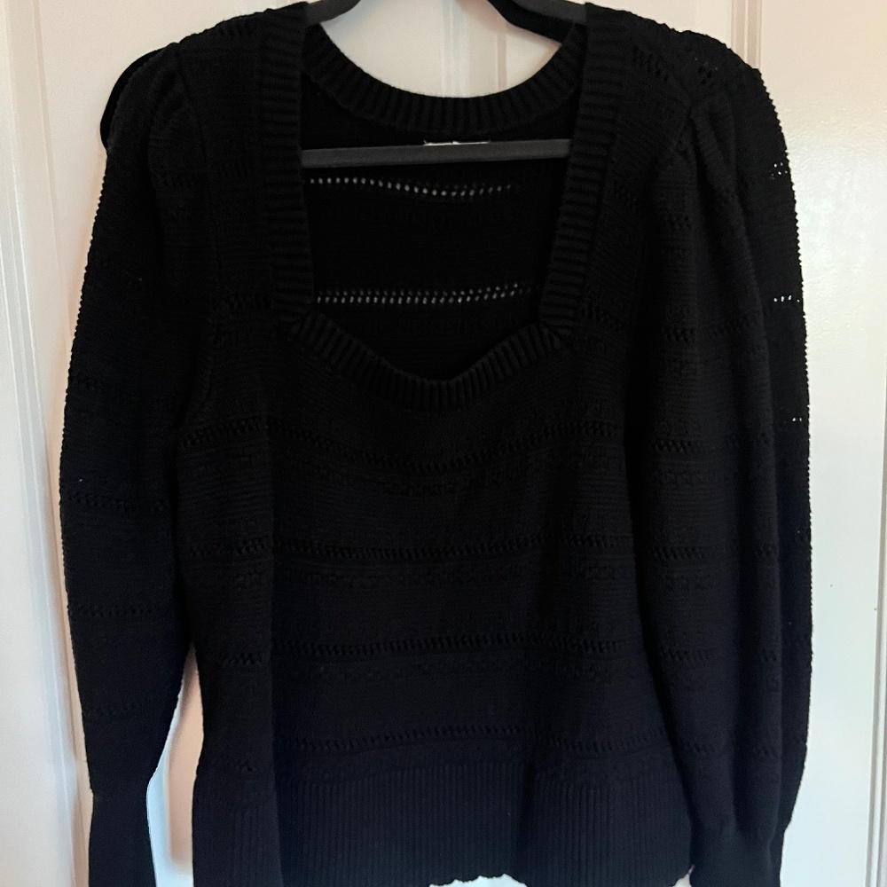 Maurices square neck sweater